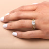 ILA East-West Pixie Engagement Ring