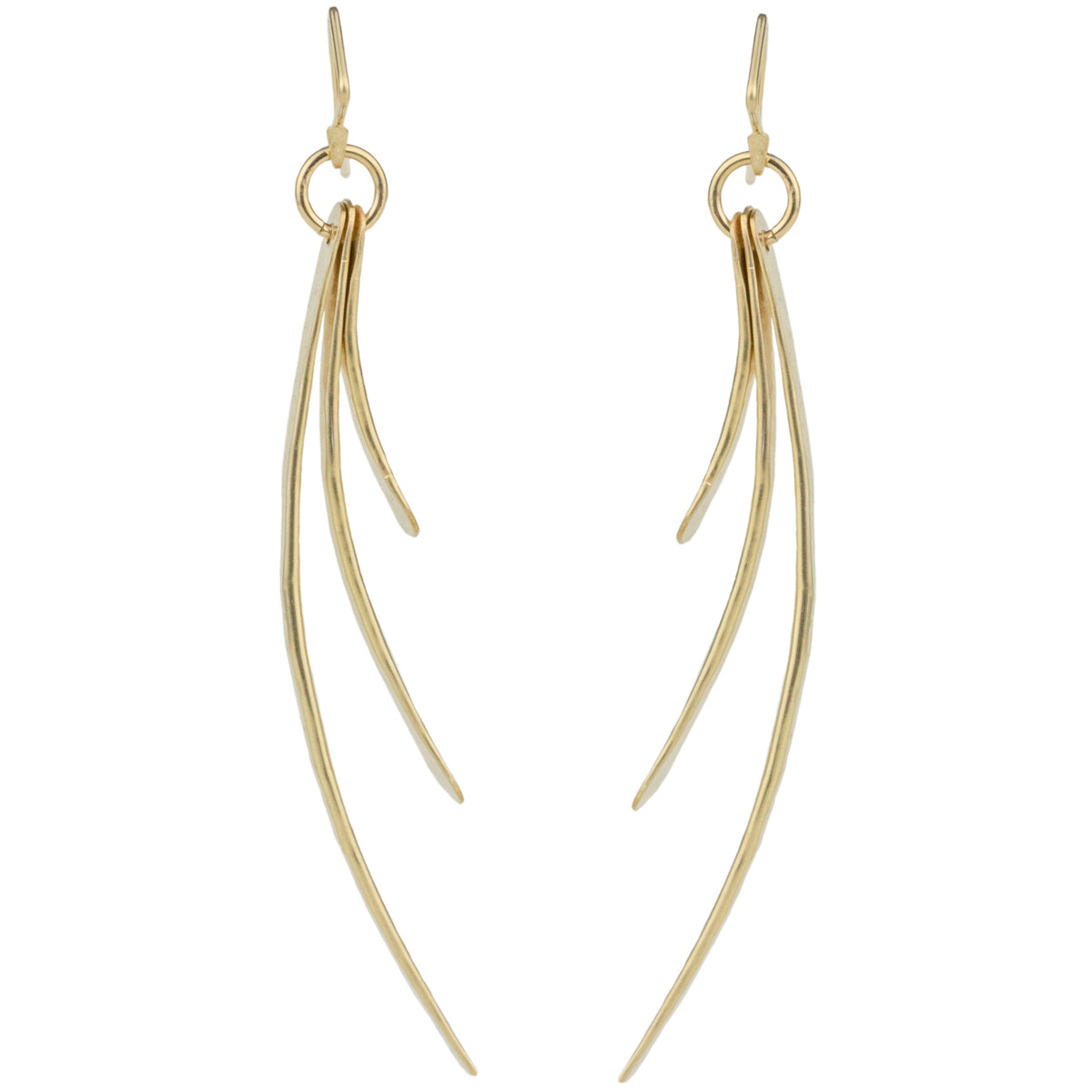 Large Whisp Earrings-Glacier Lily