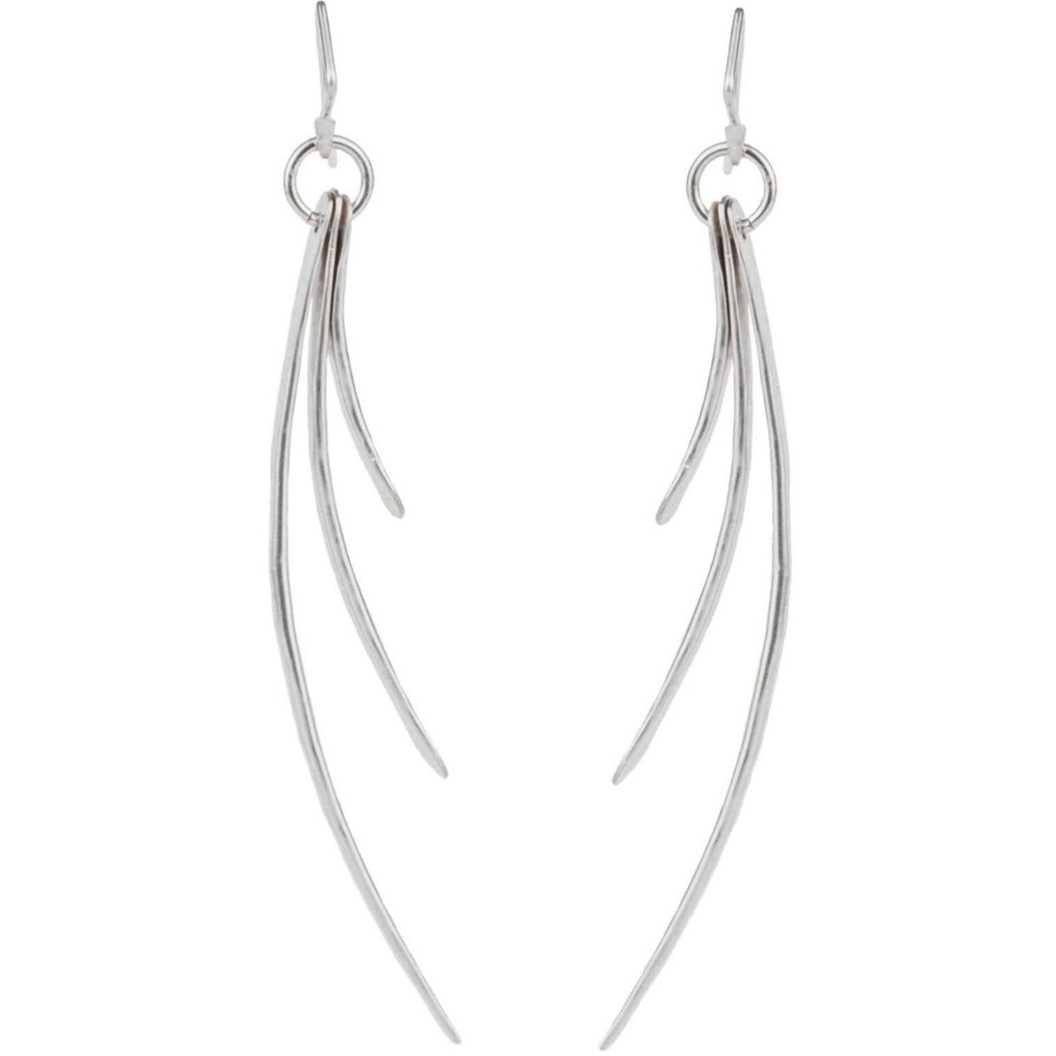 Large Whisp Earrings-Glacier Lily