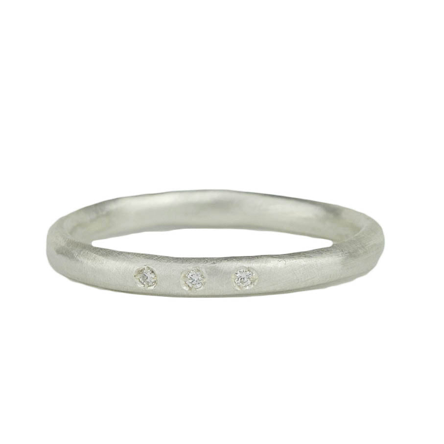 Pod Band 3 Diamond Ring-Branch